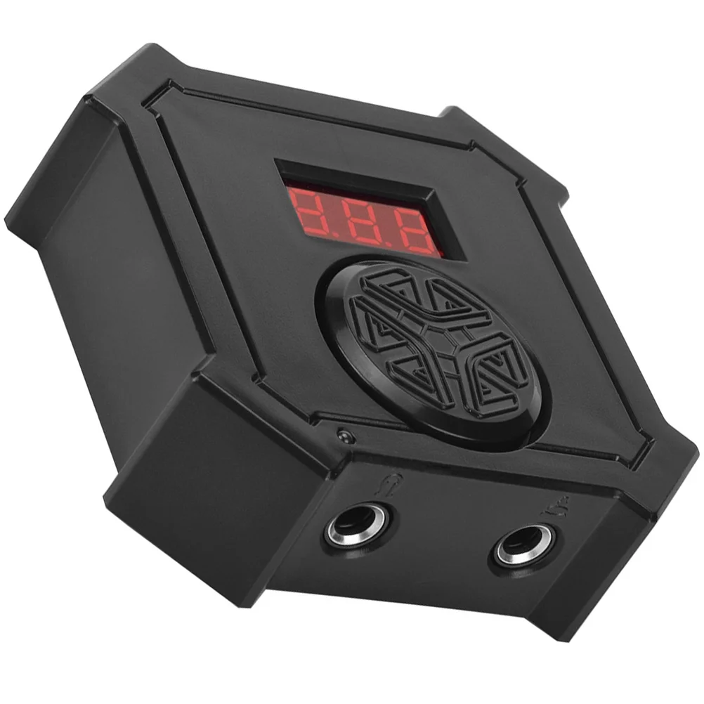 

1pc Us Plug Tattoos Power Adapter Stabilizer Tool Digital Screen Led Display For Tattooing Pens Durable Shell Adjustable Voltage