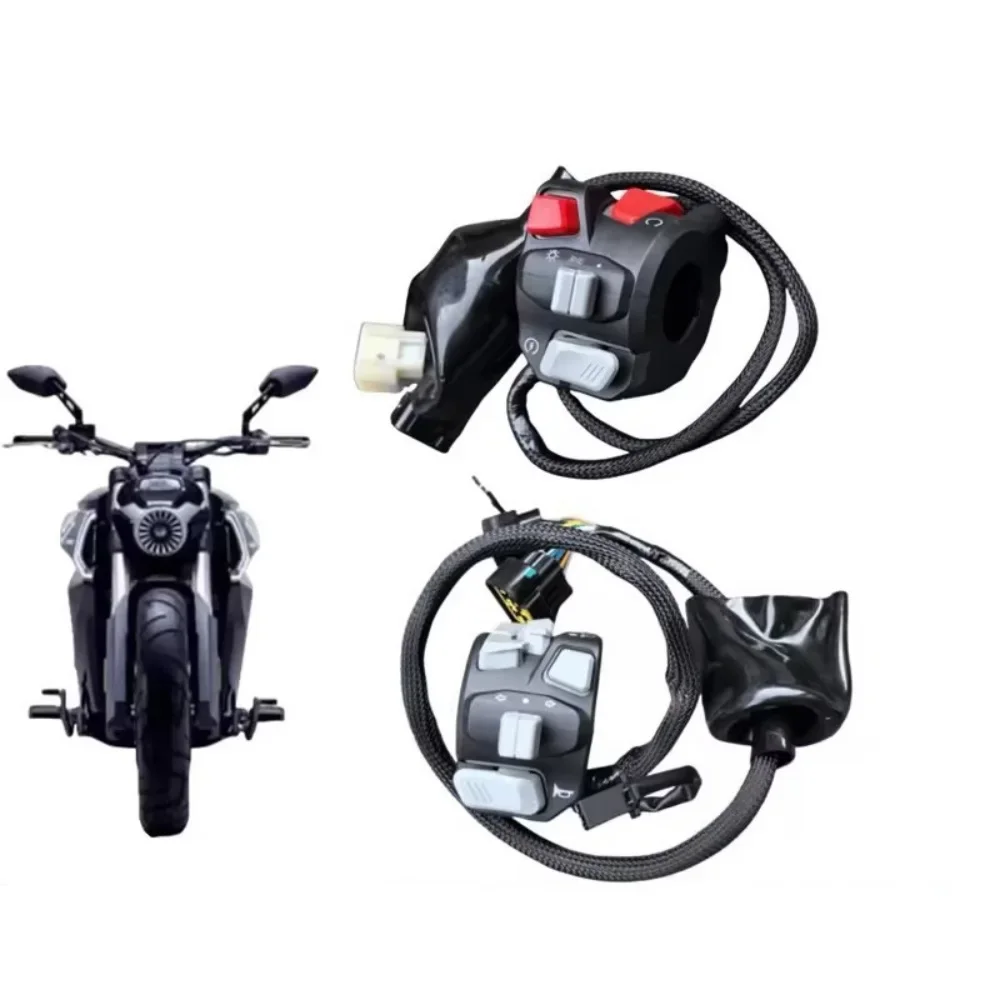 For BENDA LFC 700 left and right switch assembly handlebar power control button assembly motorcycle brake handle accessories