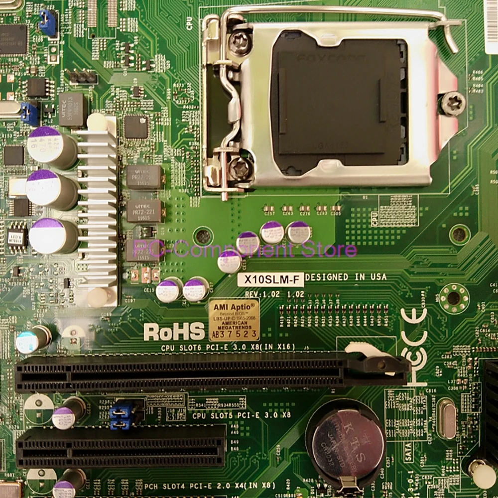 

Материнская плата серверной рабочей станции X10SLM-F REV1.02