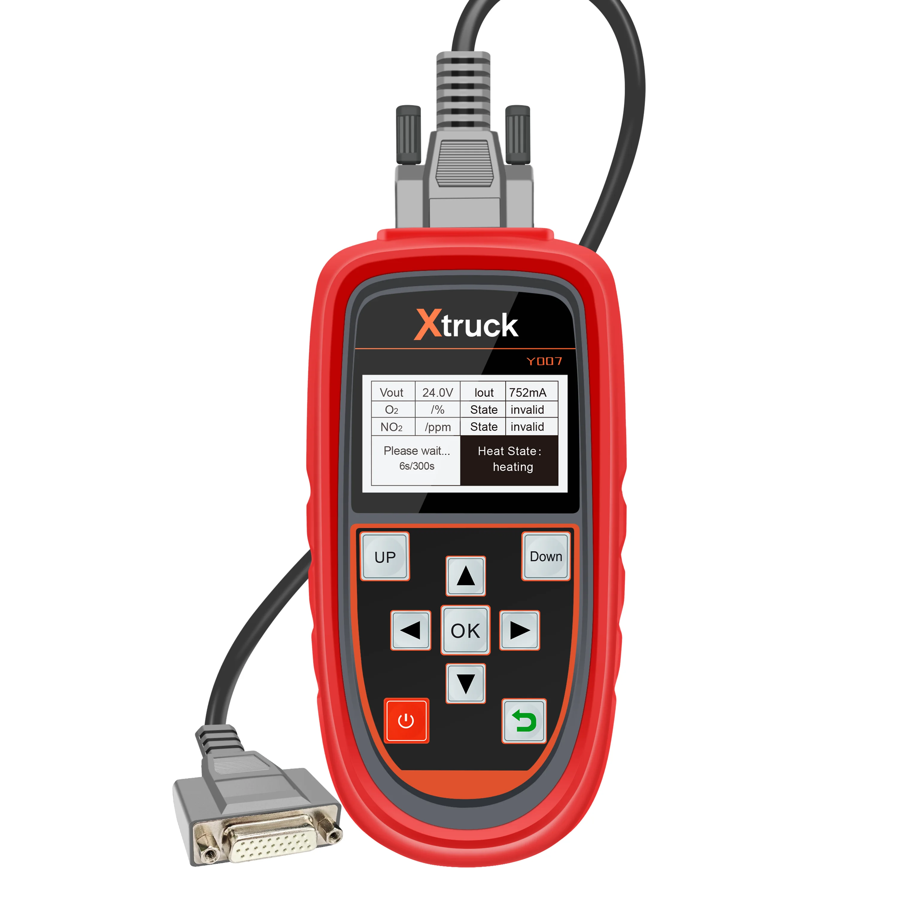 Xtruck Y007 Diesel Urea Pump Diagnostic Tool SCR Urea Tester for Bo sch 2.2 6.5 Cum-mins UL2.2 Heavy Duty Truck Repair Tool