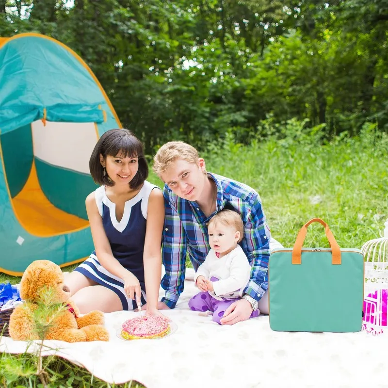 Carrying Bag For Little Play Tent With Camping Gear And Tools Set, Portable Storage Bag For Pretend Camping Set