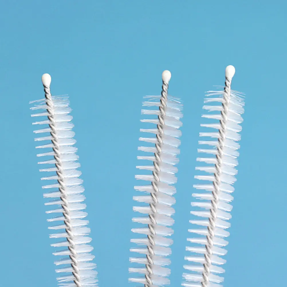 5Pcs Baby Bottle Reusable Baby Bottles Cleaning Brush Straw Cleaner Brush Set For Infants Safe Straws Nylon