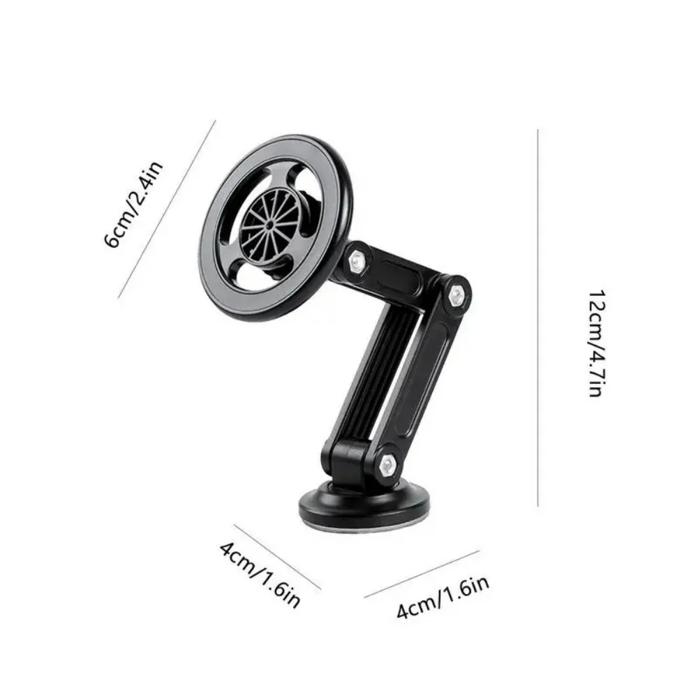 Magnetic Dashboard Phone Holder Adjustable Car Smartphone Stand_voghion.com
