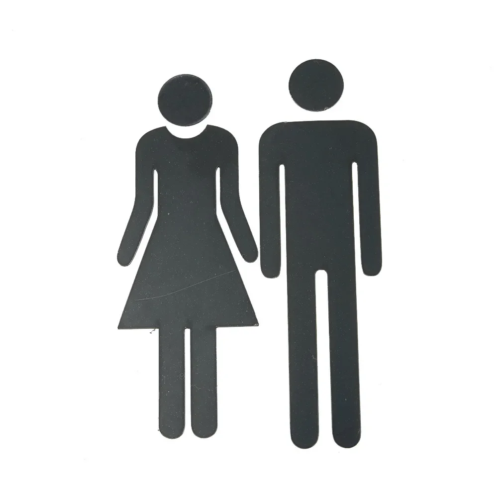 Acrylic Indicator Plaques For Men's And Women's Toilets Designed To Enhance Visibility In Various Commercial Environments