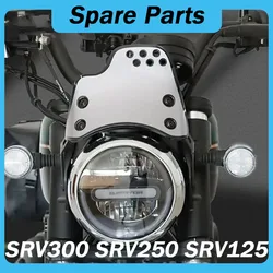 New Motorcycle Accessories Fit QJMOTO SRV300 Retro Style Windshield Apply For QJMOTO SRV300 SRV125 SRV250 SRV 125 / 250 / 300