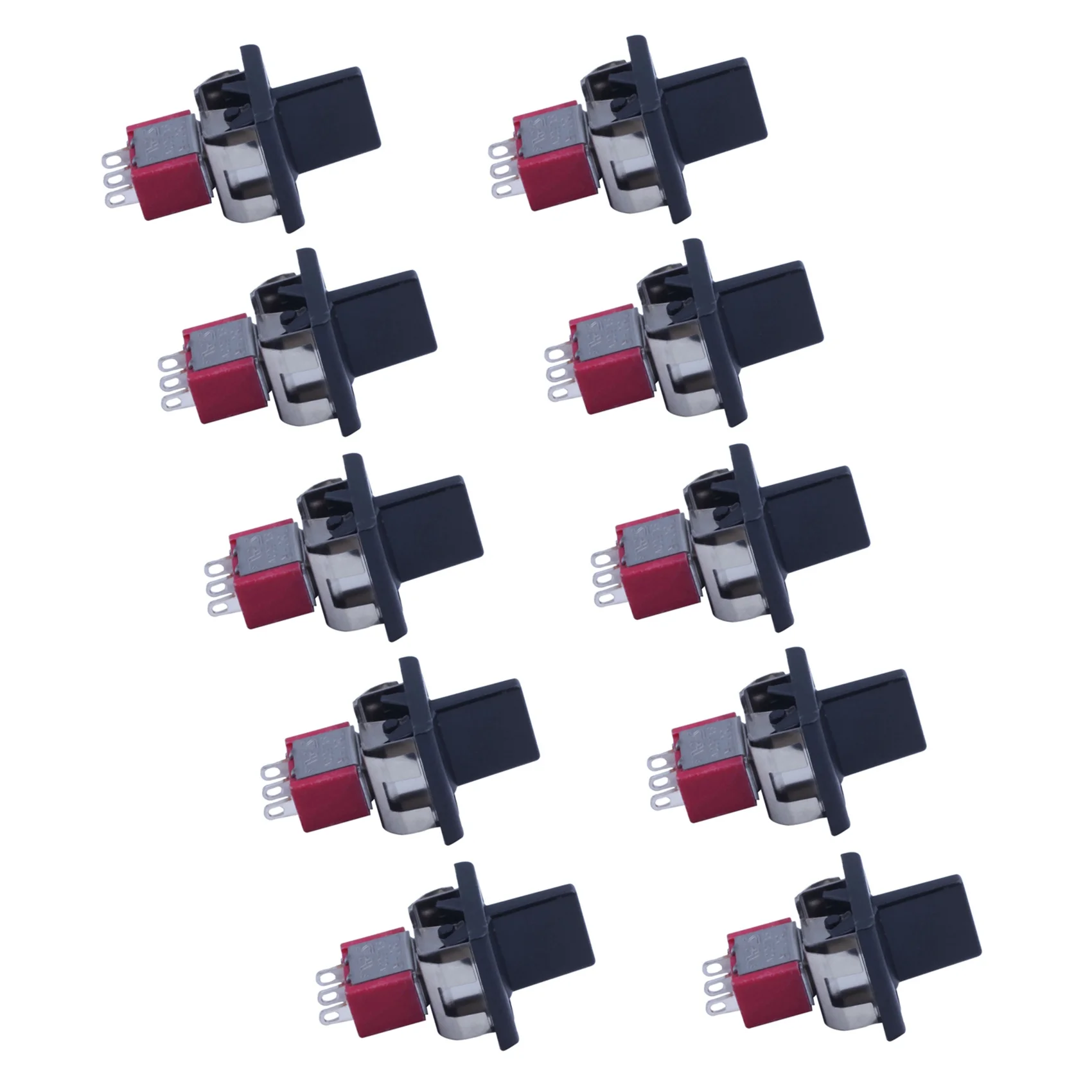 

10X AC 250V/3A 125V/5A Мгновенный переключатель SPDT с 3 позициями