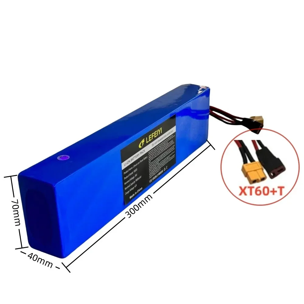 10S3P 36V Electric Scooter Battery Kugoo M2, S1, S2, S3, S3 Pro Li-ion Battery 500W High Power Large Capacity 9800mAH with BMS