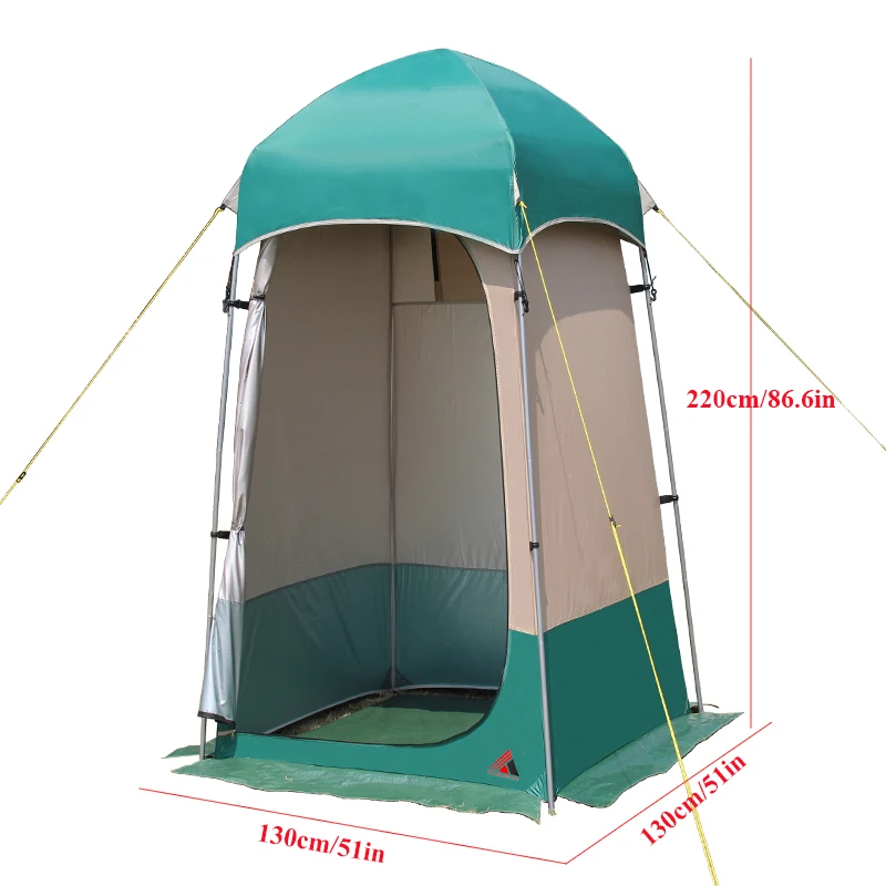 Rainproof Outdoor Changing Room Bathing Tent, Anti Light Shower, Mobile Toilet, Sun Protection, Portable Dressing, Camping