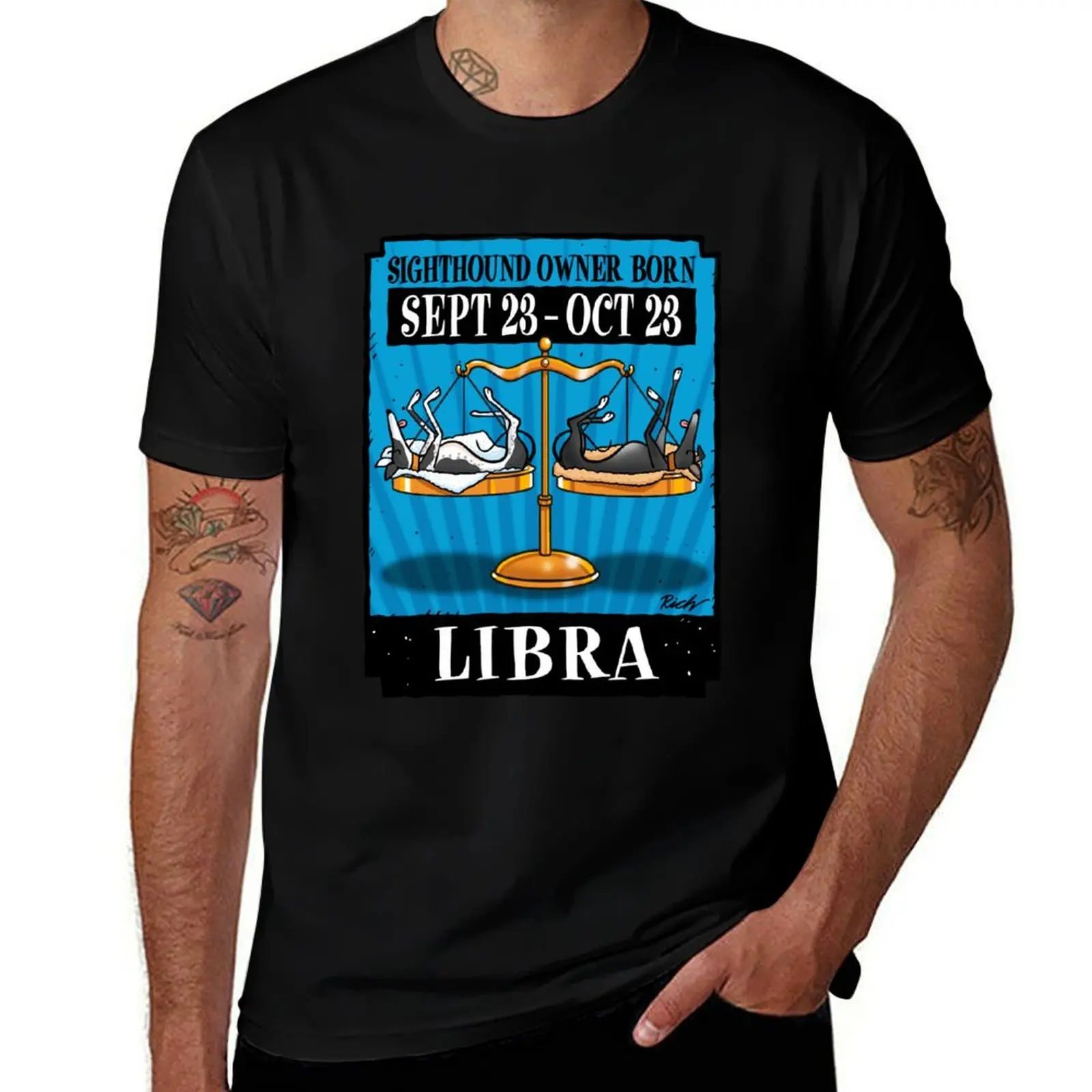 Libra Hounds T-Shirt Casual Daily Outfit T-Shirt