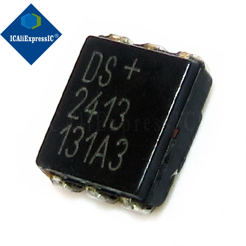 5pcs/lot DS2413P+ DS2413 (3A 2100H) 1100H 1-Wire Dual Channel Addressable Switch TSOC-6pin SOJ6 In Stock