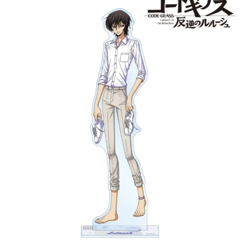 Code Geass: Lelouch of the Rebellion ANIME Acrylic Figure Stand Model Cosplay Toy Birthday Gift Ornament Keychain