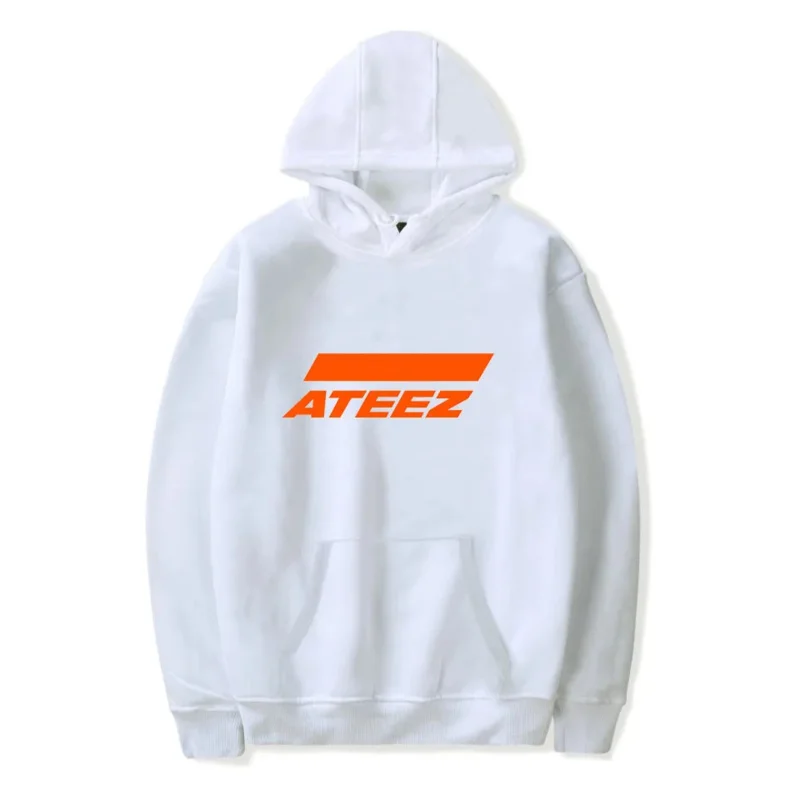 Korean KPOP ATEEZ Album Oversized Women/Men Hoodie Sweatshirt Harajuku Streetwear Hip Hop Pullover Hooded Jacket Male Tracksuit