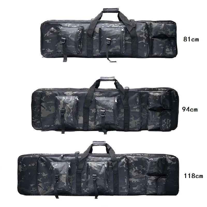 81CM/94CM/118CM EDC Pouch Equipment Bag Airsoft Case Hunting Backpack Wargame Idogear Shoulder Molle Pouch With Protect Cotton