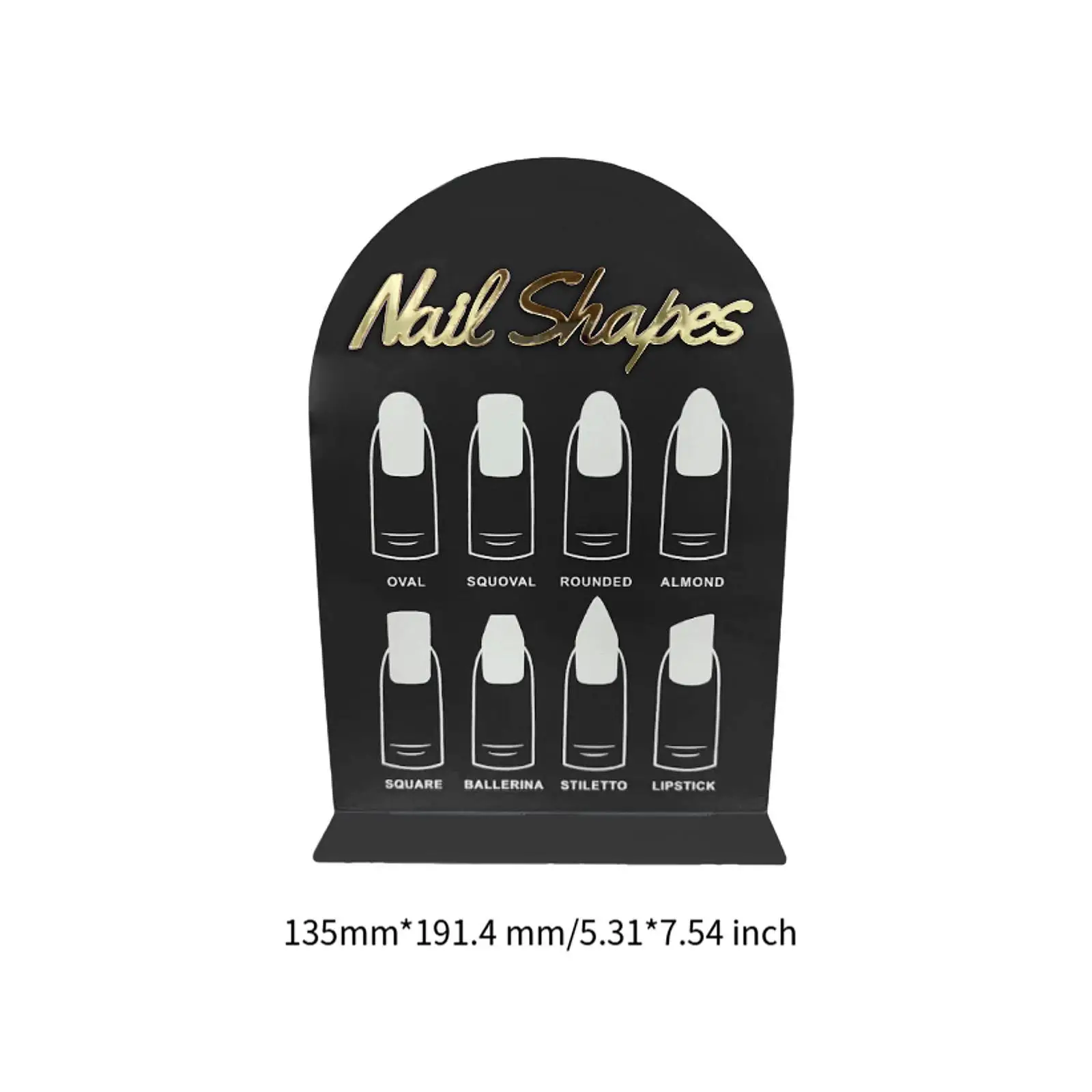 Soporte de exhibición de arte de uñas, tablero de Color de salón profesional