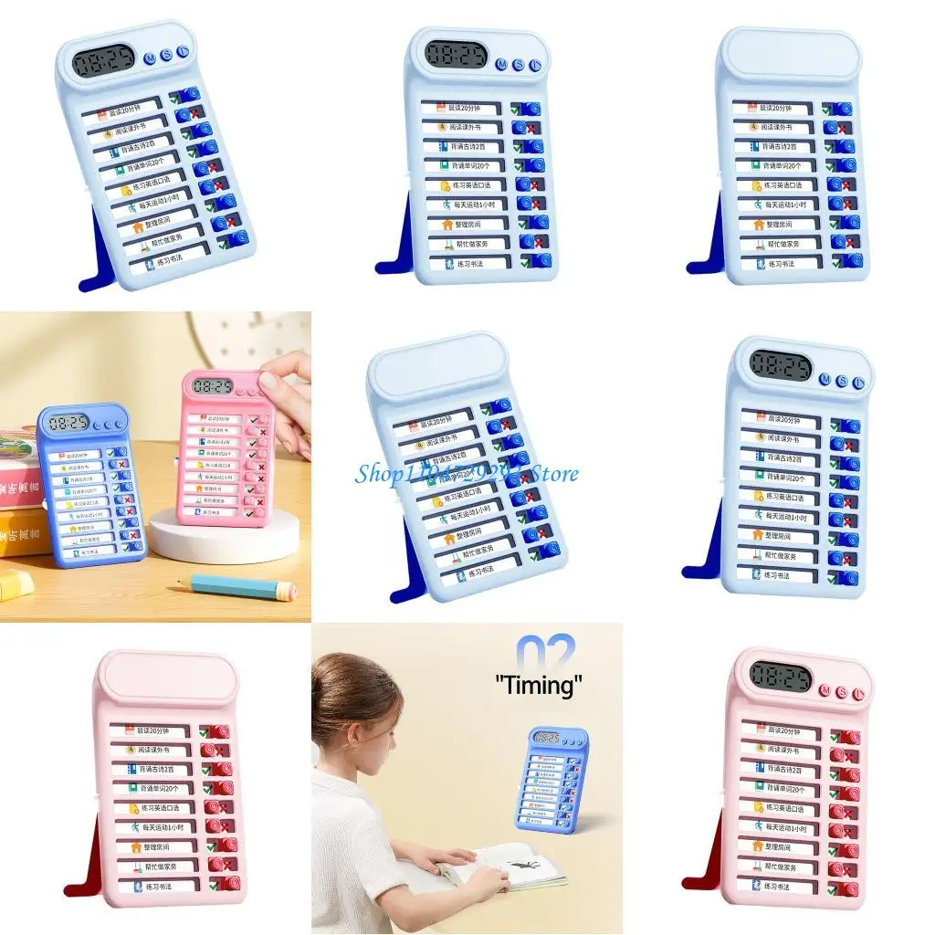 

Y2GD Children Daily Routine Chart Kid Daily Chore Checklist Board Task Organiser For Daily Routine Planning And Goal Tracking