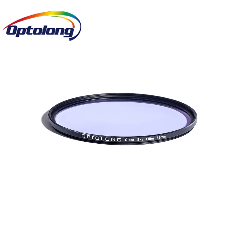 Optolong 82mm Clear Sky Filter for Astronomy Telescope Monocular Front Facing No Dark-Corner and Anti-Reflecting Coating