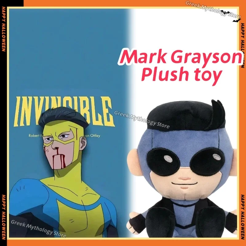 

Новая плюшевая игрушка «Непобедимый» по мотивам аниме, 20 см, мультяшный милый мягкий плюшевый Марк Грейсон, игрушка-подушка, декор для комнаты, подарок на день рождения для ребенка