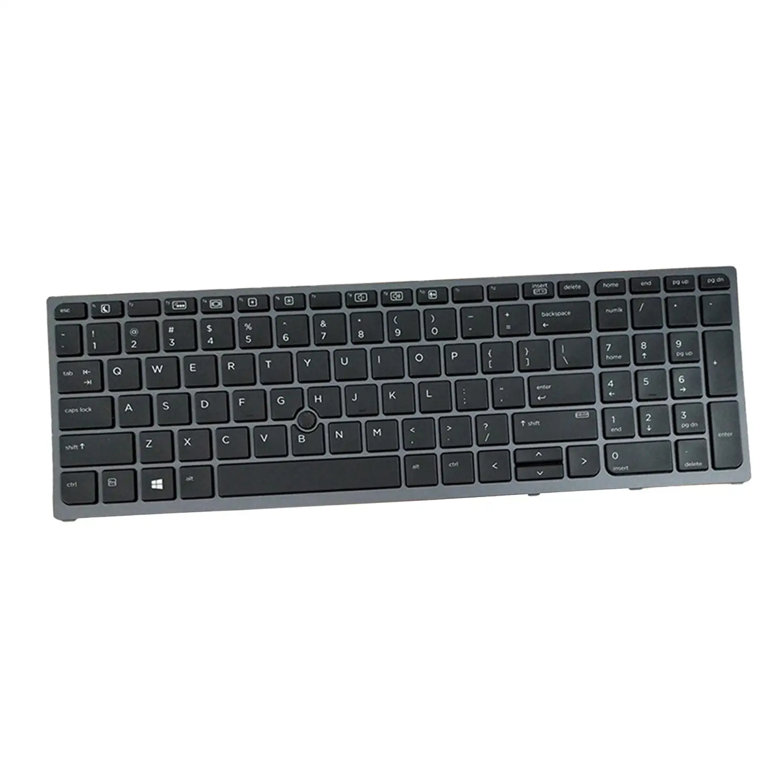 Laptop Replacement US English Backlit Keyboard for HP Zbook 15 17 G3 848311-001 Series with frame