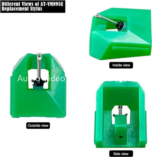 Imagen 2 del producto Cartucho para tocadiscos, agujas para AT-LP120 LP5X VMN95E 95EN 95ML 95SH 95SP 95C, pastilla de vinilo, fonógrafo, accesorios Hi-Fi