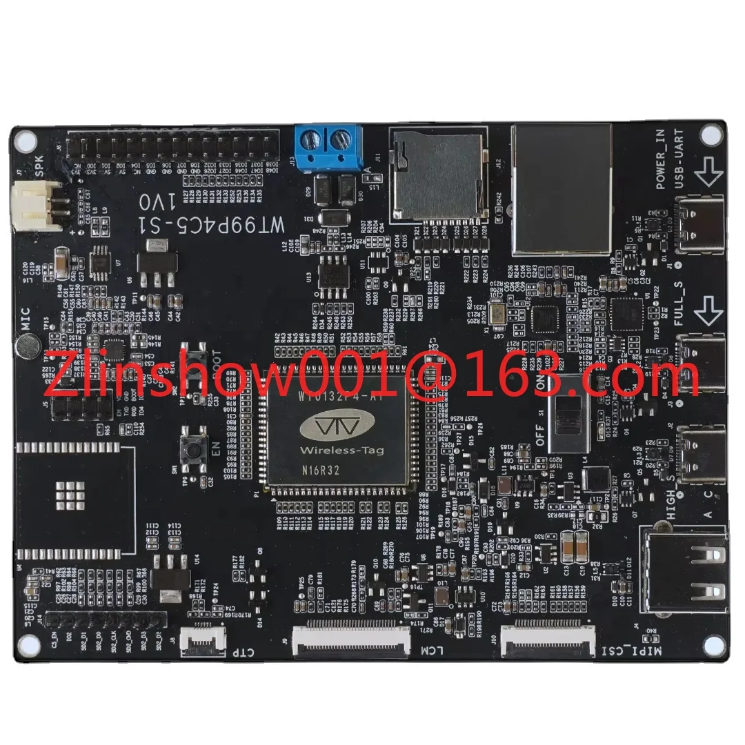 Esp32-C5 and ESP32 P4 Development Board WT99P4C5-S1 Based on ESP32-P4 Som ESP32-C6 Wifi Ble Module Support 7inch Lcd Display