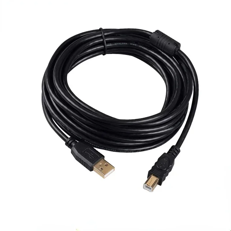 

Male To Male Cable for Electric Musical Instruments, MIDI Keyboard, Microphone, Mixer, Speaker, Monitor, USB A To USB B Printer