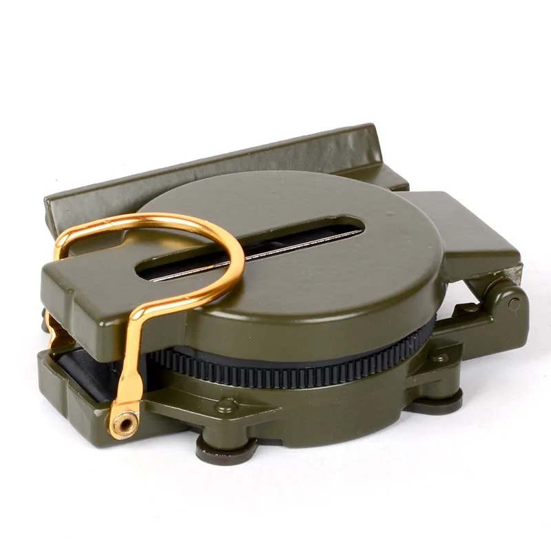 Outdoor Multi-functional Compass, Camping and Off-road Orienting Needle, Geological Compass Instrument, Combat Equipment