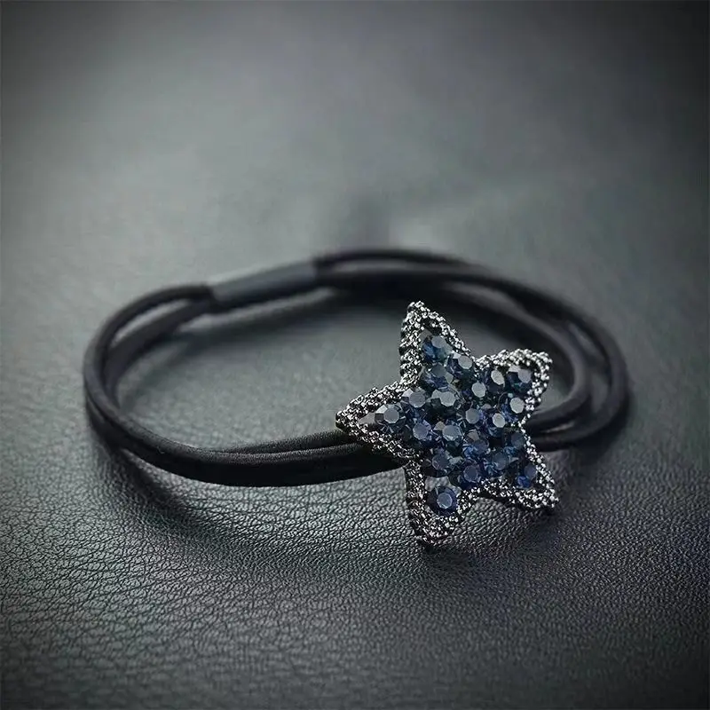 1 Piece New Cute Retro Minimalist Girls Elastic Hair Bands Woman Hair Accessories image 5