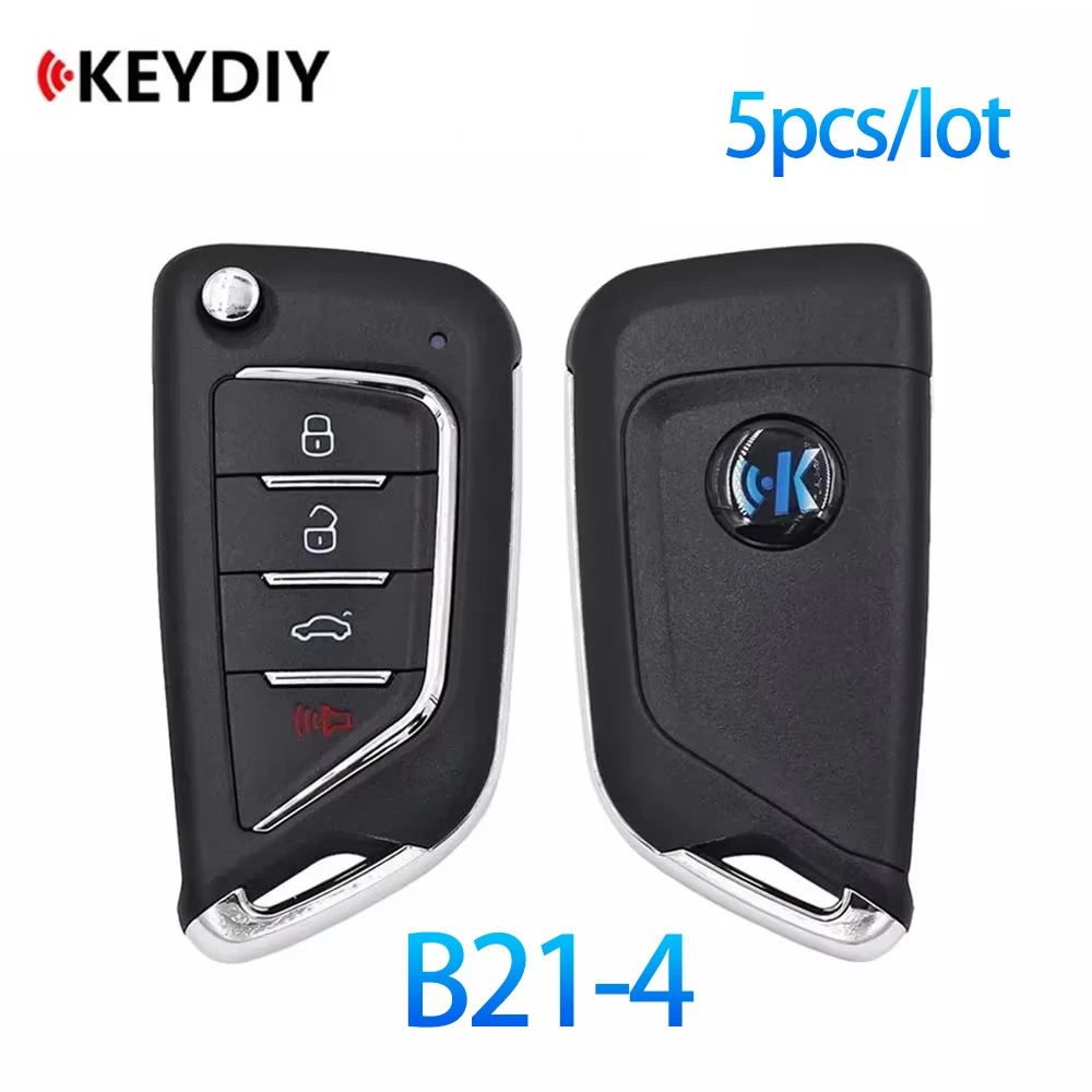 5pcs/Lot KEYDIY B Series B21-4 Universal for KD900/URG200 Mini KD KD-X2 KD MAX 4 Button Remote Control KD Remote Car Key