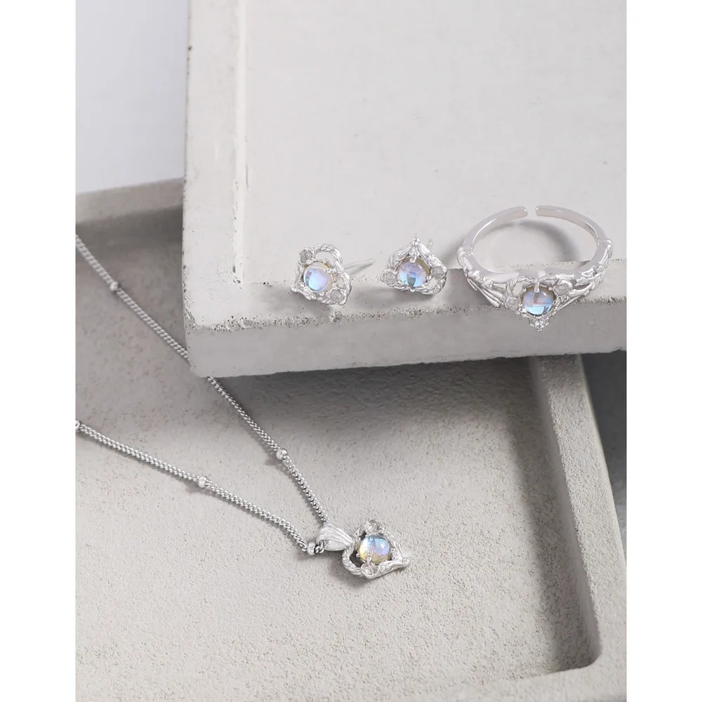 

Корейские нишевые минималистичные круглые шпильки INS | S925 Серебро