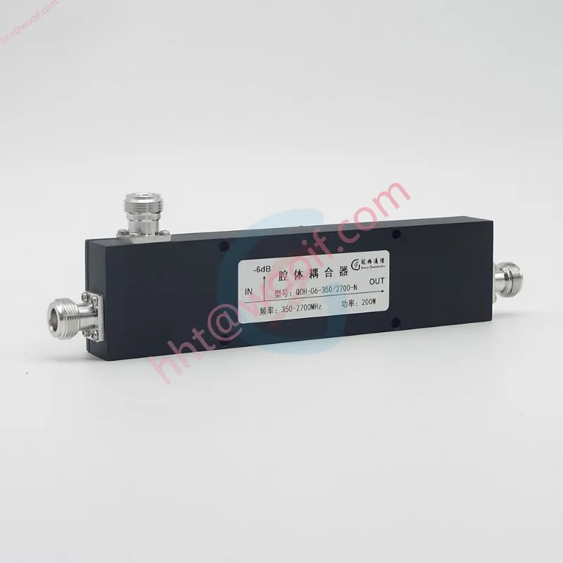 Interface universal 6-30dB do acoplador 6-30dB da cavidade da rede privada 350-2700MHz NF