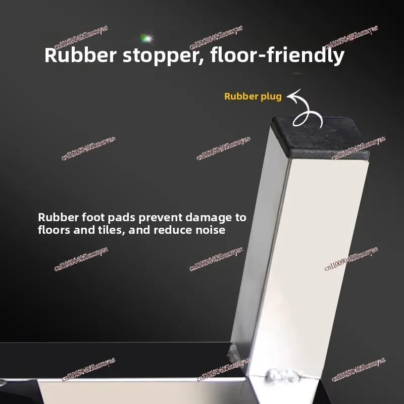 Stainless Steel Floor-To-Ceiling Rack Flower Stand Gas Tank & Washing Machine Support Bracket Kitchen Bathroom Storage