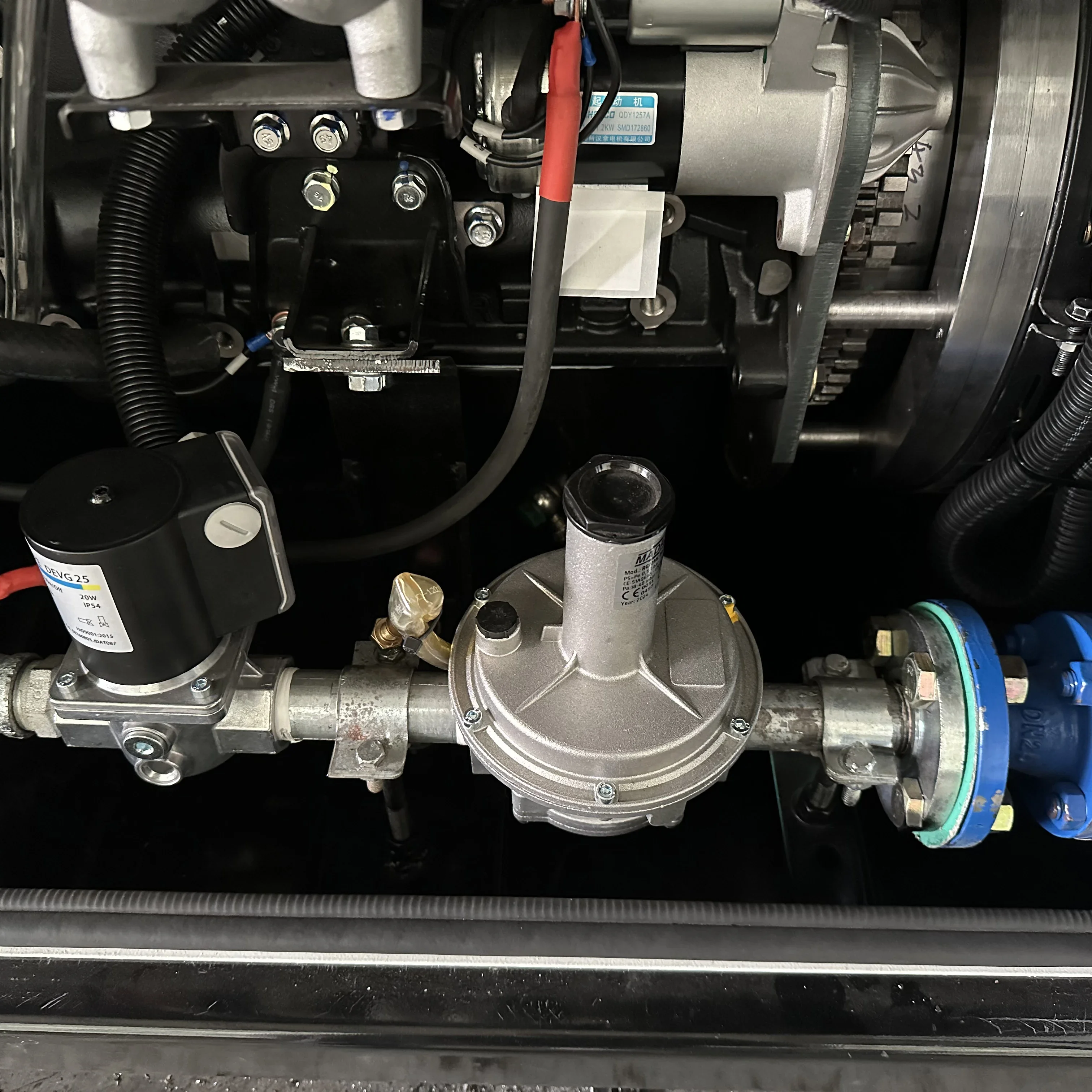 Nuevo grupo electrógeno natural con grupo electrógeno natural de potencia principal del motor de 30 kW