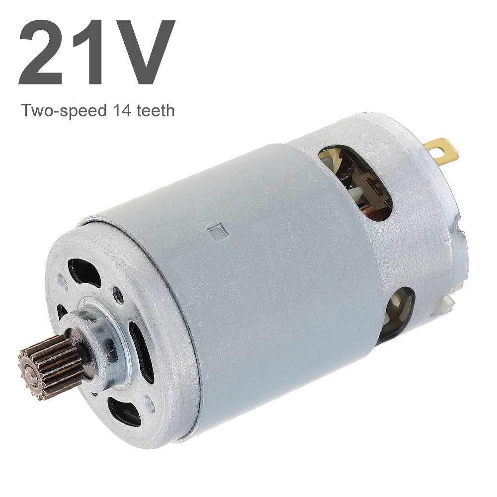 

RS550 DC Motor 21V 25000RPM Lithium Electric Saw Motor with 14 Teeth Diameter 8.2mm Gear for Mini Saw Reciprocating Saw