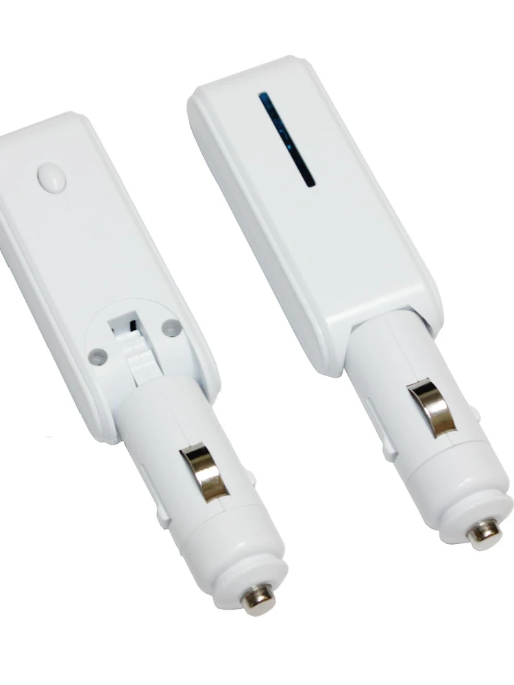 Auto Luftreiniger 12v Anion Generator Negative Ionen Generator Dichte 1,2 Millionen-Weiß Farbe Luft Reiniger mit anion pinsel LED