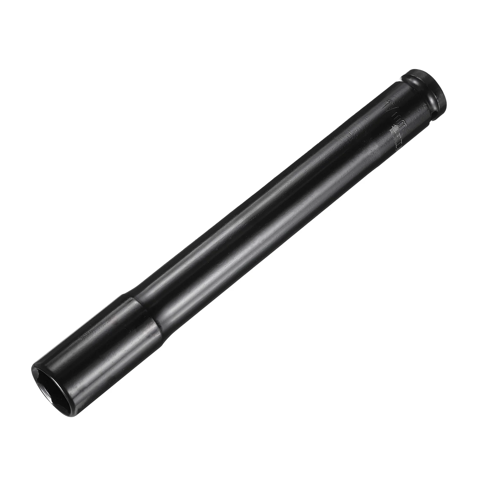 1/2 Stück Tiefen-Steckschlüssel 1/2" Vierkantantrieb mit 17/19/22/24mm metrischer 6-Kant-Steckschlüsselhülse, 8" extra lang, aus hochlegiertem Kohlenstoffstahl, Flip-Steckschlüsselhülse – Detail 2