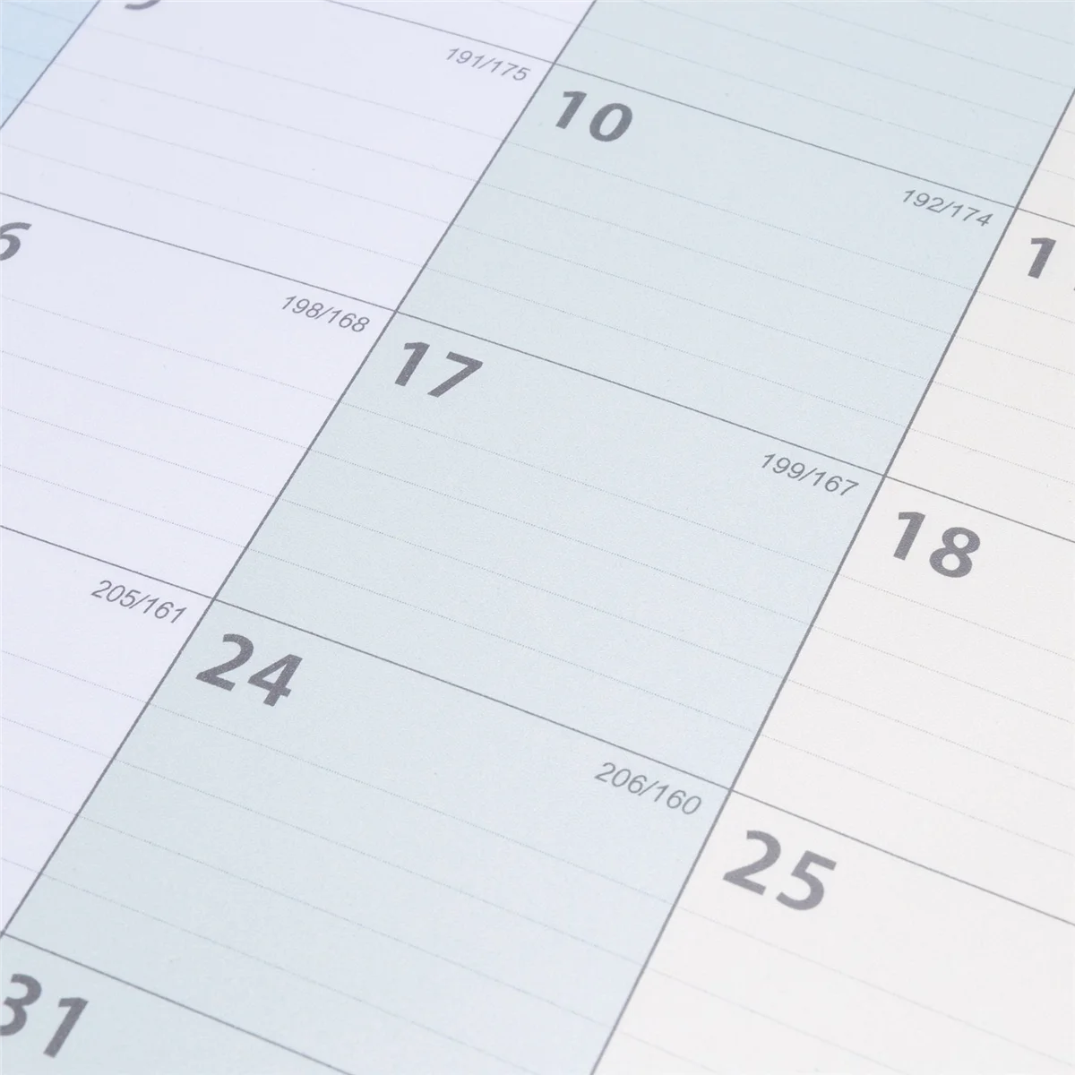 2024 벽걸이 달력, 2024- 2025, 18 개월, 1 월 2024-6 월 2025, 행잉 후크, 1 개