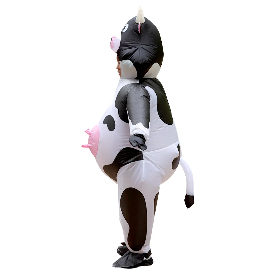 لطيف الأطفال والكبار كوس البقرة نفخ دعوى السمين نفخ دمية دعوى الوالدين والطفل أداء الحفلات مطابقة وتتسابق ﻿