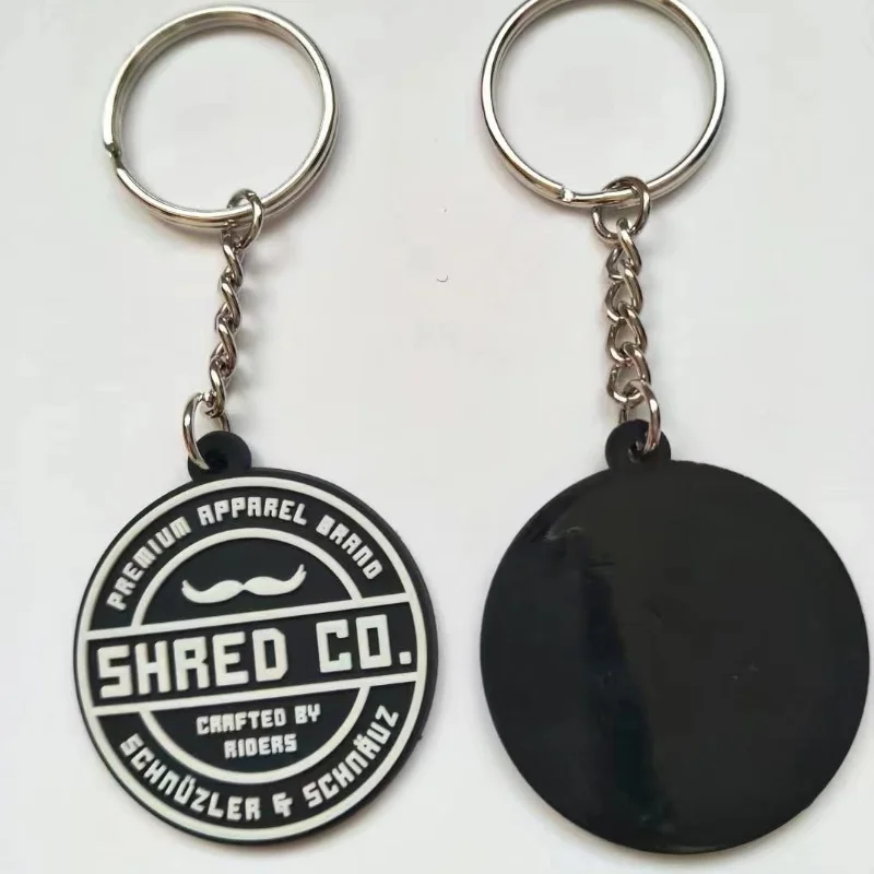 Beard Keychains Pattern Customization Backside Can Print Letters Key Ring  Accessories For Advertisement Wholesale Free Shipping