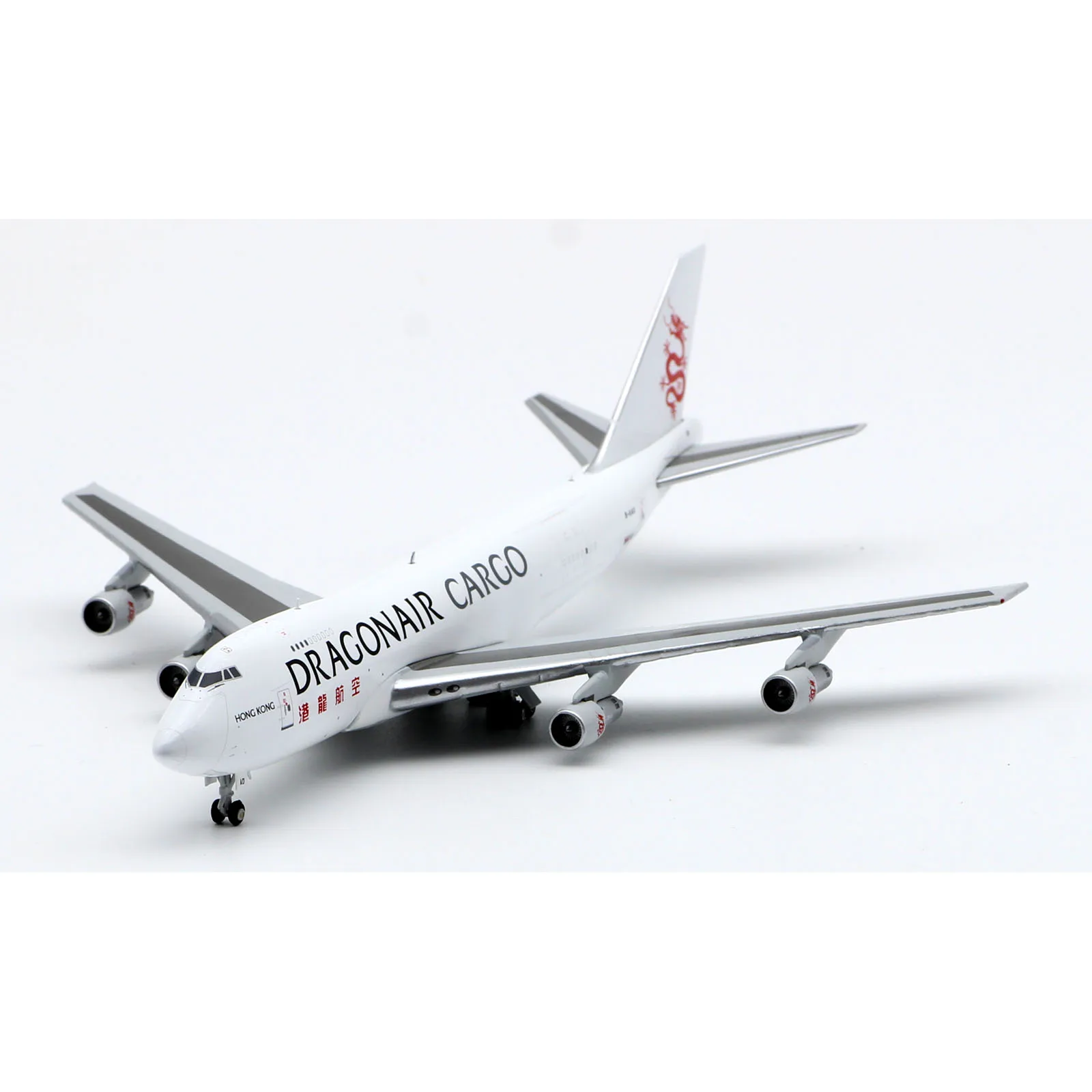 

EW4742003 Коллекционный самолет из сплава в подарок JC Wings 1:400 DRAGONAIR Boeing B747-200F литой под давлением самолет реактивная модель B-KAD с подставкой