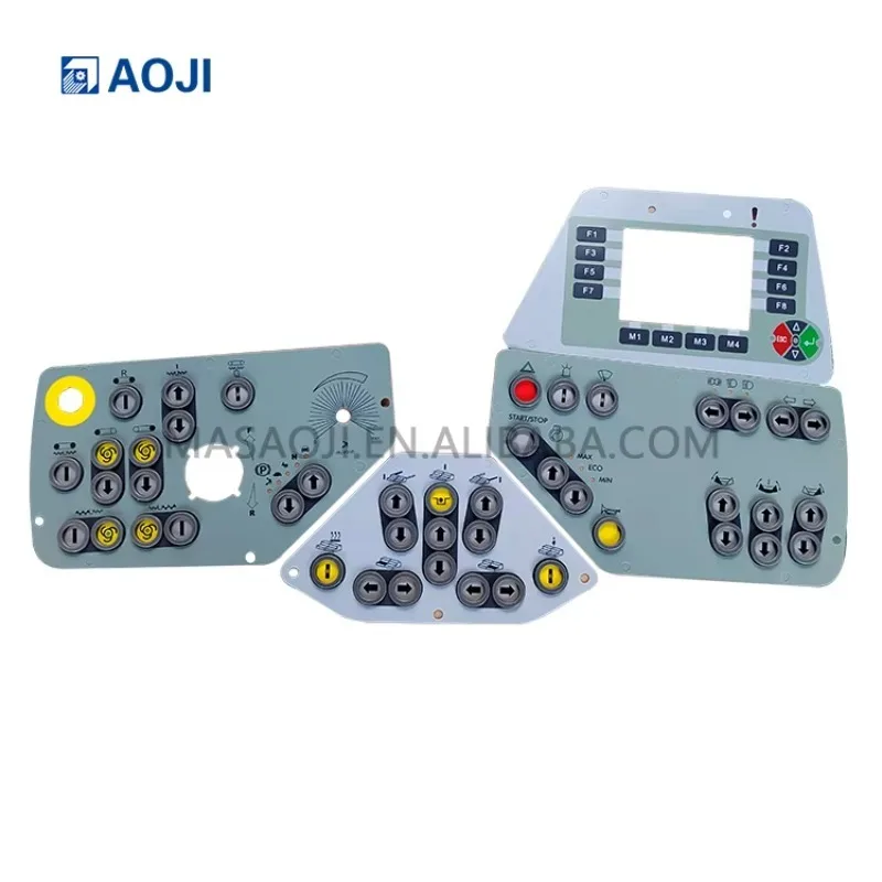 Reliable Quality Main Console Button Panel Film For Vogele S1800-3 Asphalt Paver Parts