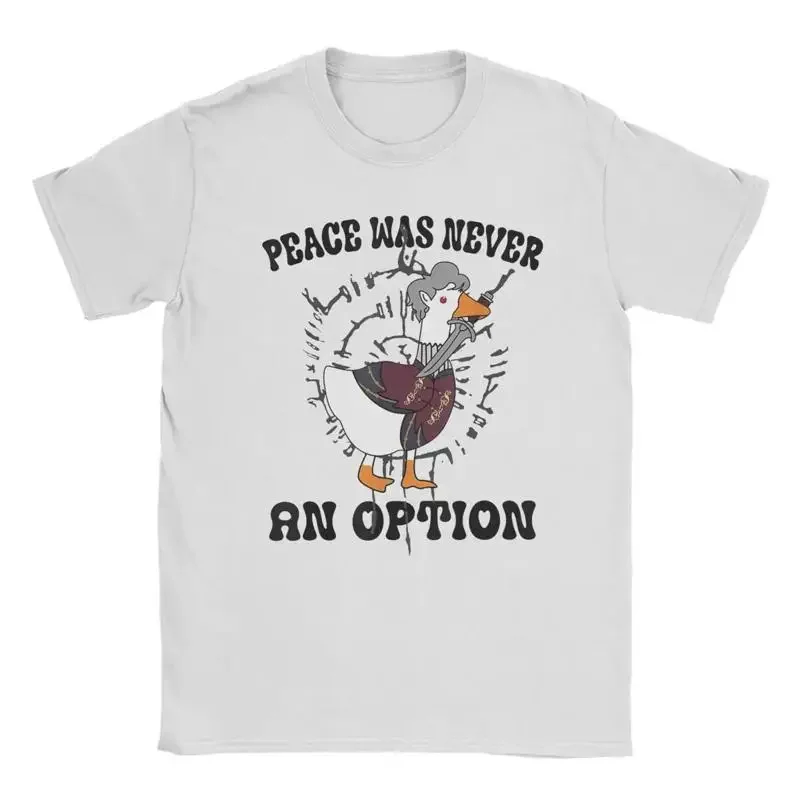Men'S T Shirt Astarion Peace Was An Never Option Novelty 100 Cotton Short