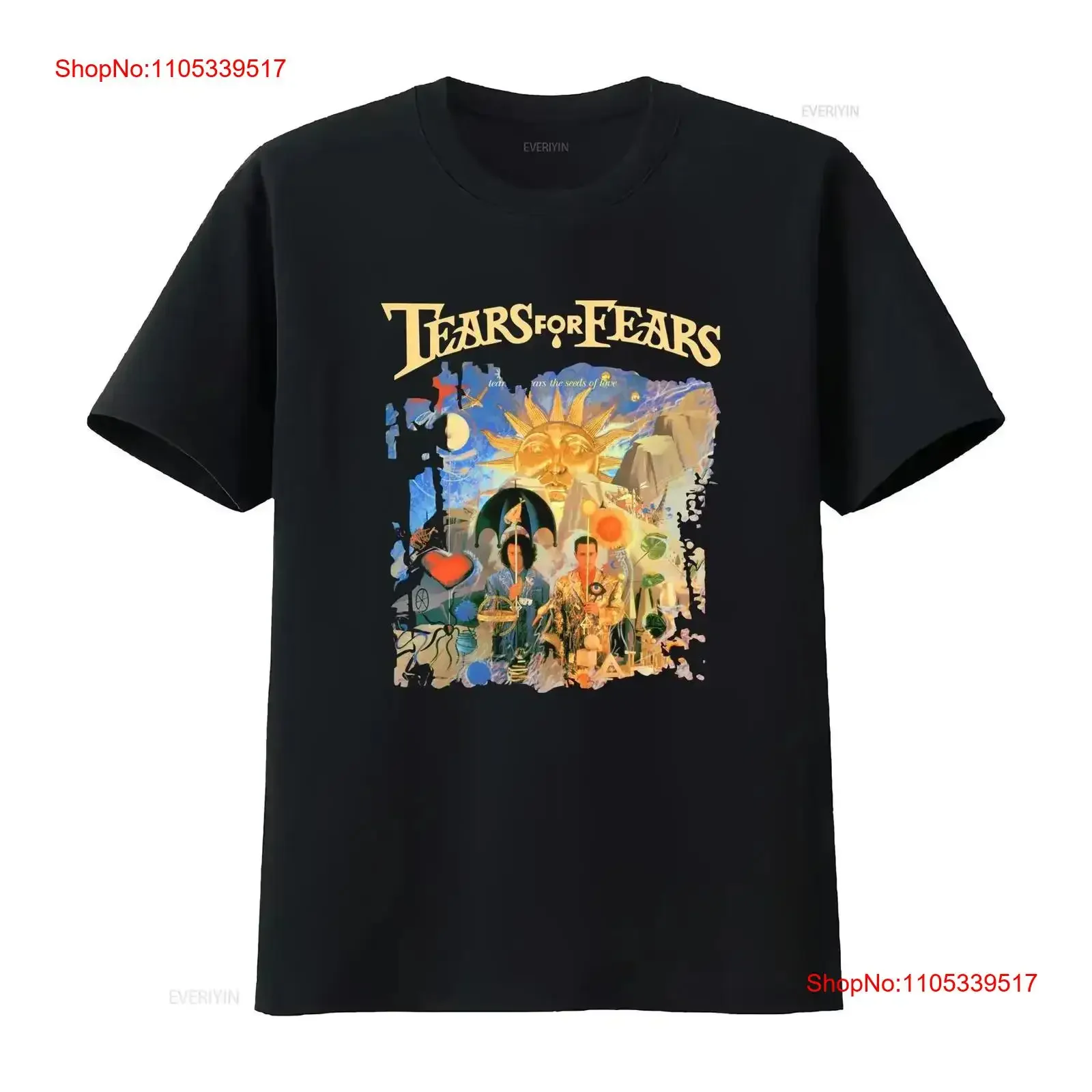 Tears for Fears T-Shirt, Unisex, tolles Geschenk, Baumwolle, beste neue Vintage-Kleidung, gewaschene Designer-Kleidung, atmungsaktiv, Herren-Vintage, Unisex