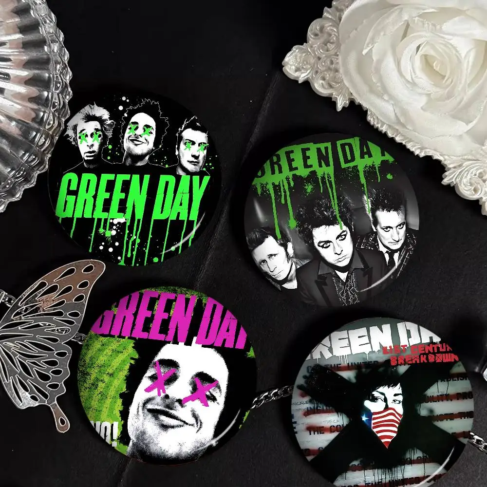 Green Day Rock Band Pop Singer Anime Brooches Cute Cartoon  Badge Jacket Jeans Lapel Pin Gift Accessorie