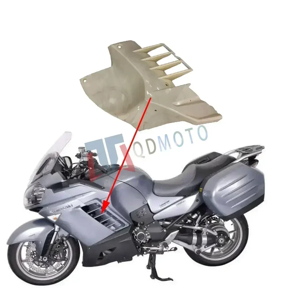 For Kawasaki GTR1400 2008 Motorcycle Unpainted Body Left and Right Side Covers ABS Injection Fairing