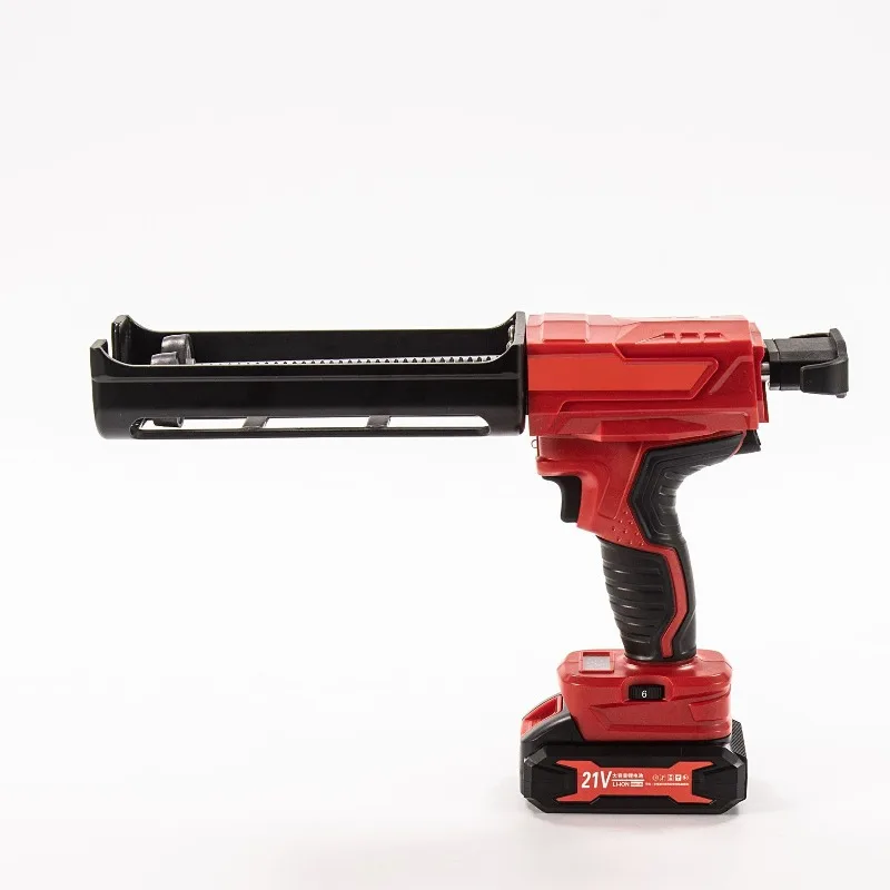 21V Cordless Dual Tube Caulking Gun Set Electric Sealant Applicator for Home Renovation Structural Adhesive Grouting Tool