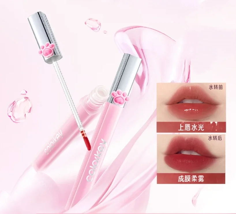 

COLORKEY Light Soft Tint Liquid Lipstick Watery Matte Lipgloss Waterproof Non-stick 1.8g Lip Makeup Authentic Original Cosmetics