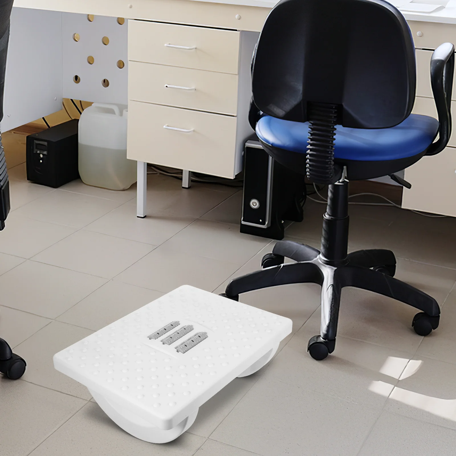 القدم البراز تحت مكتب مكتب مسند القدمين عدم الانزلاق أثار خطوة البراز للمنزل الحمام مقعد المرحاض متعددة الوظائف الساق الراحة الحديثة