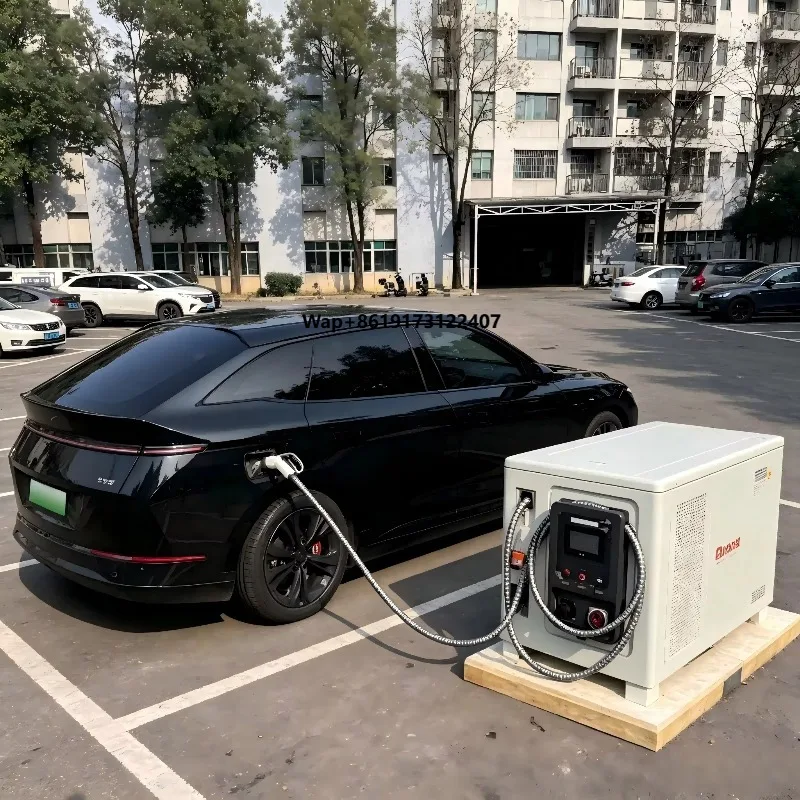 90kw Mobile Dc Fast Charger 100kwh Energy Storage for Ev Parking Lot