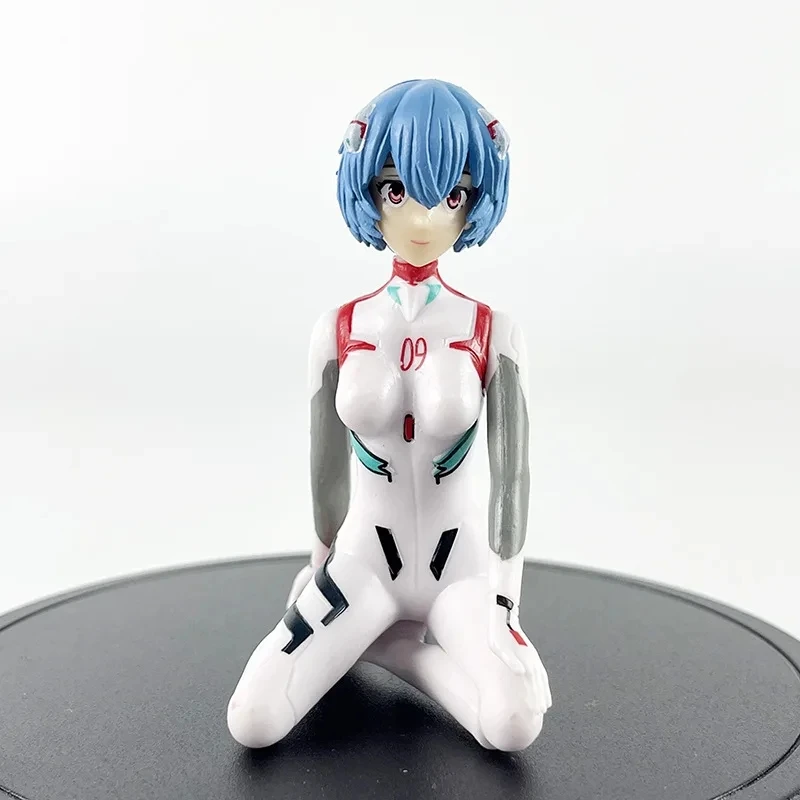9CM Anime EVANGELION Figure EVA Ayanami Rei Battle Suit Asuka Langley Soryu Model Toy Combat Suit Action Figure Collection Gift