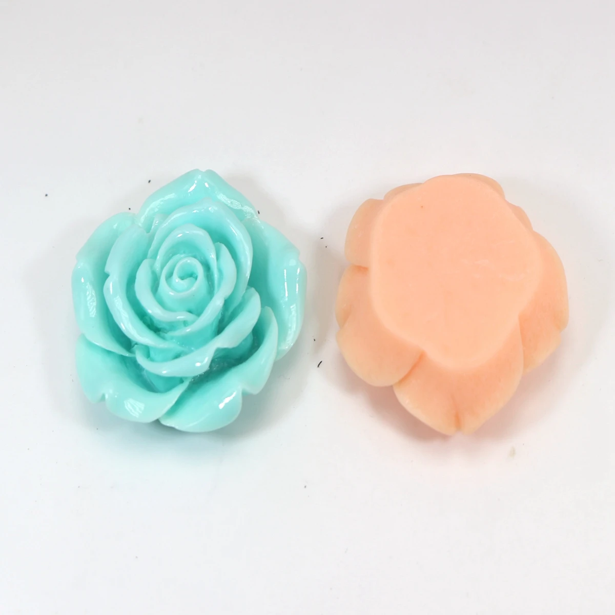 10 Mixed Color Flatback Resin Large Flower Cabochon 42mm DIY Embellishments